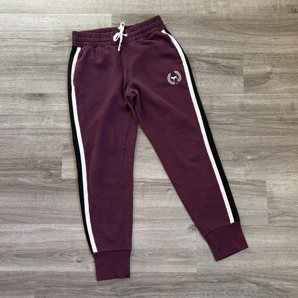 PINK Victoria's Secret plum sweatpants - Picture 2 of 7